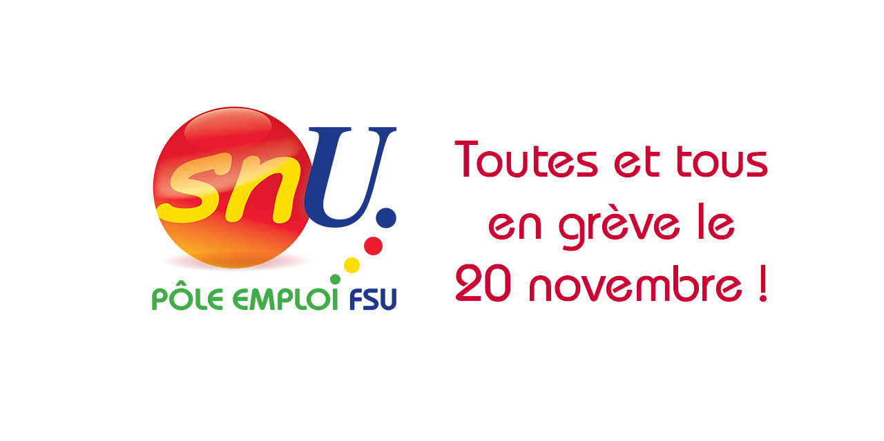 Tous en grève le 20 novembre, 11h30 métro « Assemblée nationale »